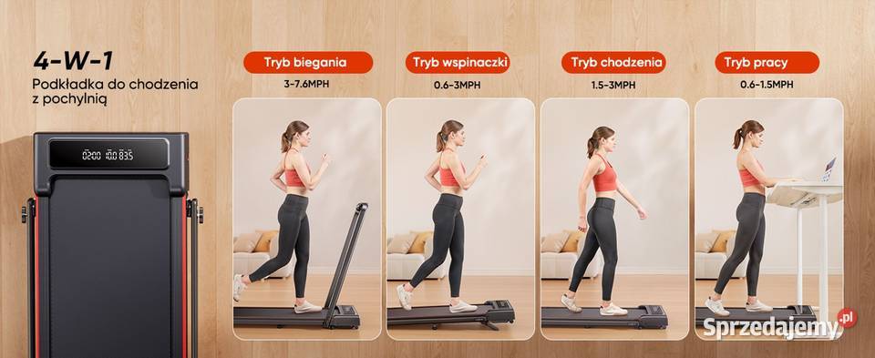 Nowa Bieżnia Toputure T4 12h Nachylenie 9 BT mazowieckie Siedlce sprzedam