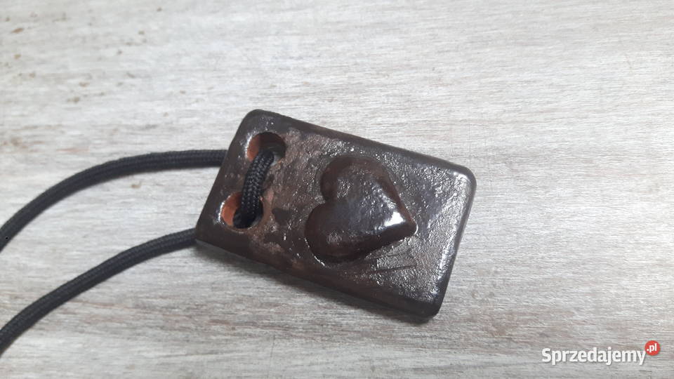 Naszyjnik ceramiczny ręcznie wykonany Otwock