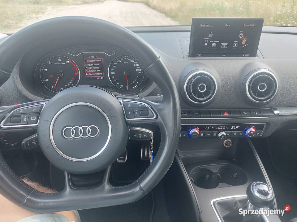 Sprzedam Audi A3 Sedan 2014 14tfsi 161 przebiegu gniazdo AUX Płock