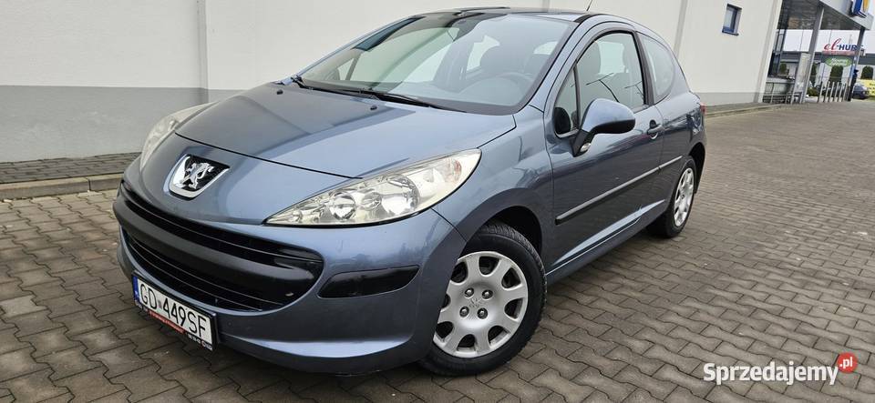 Peugeot 207 2007 poj 14 benz stanklima nowe manualna 207 warmińsko-mazurskie Elbląg