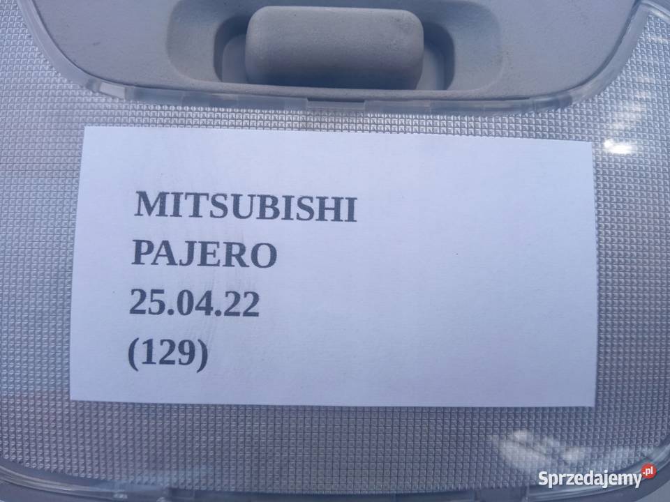 LAMPKA PODSUFITKI TYLNA MITSUBISHI PAJERO SPORT wielkopolskie Nowy Tomyśl