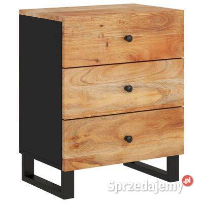 vidaXL Szafka nocna 50x33x62 lite drewno Nocne mazowieckie Warszawa