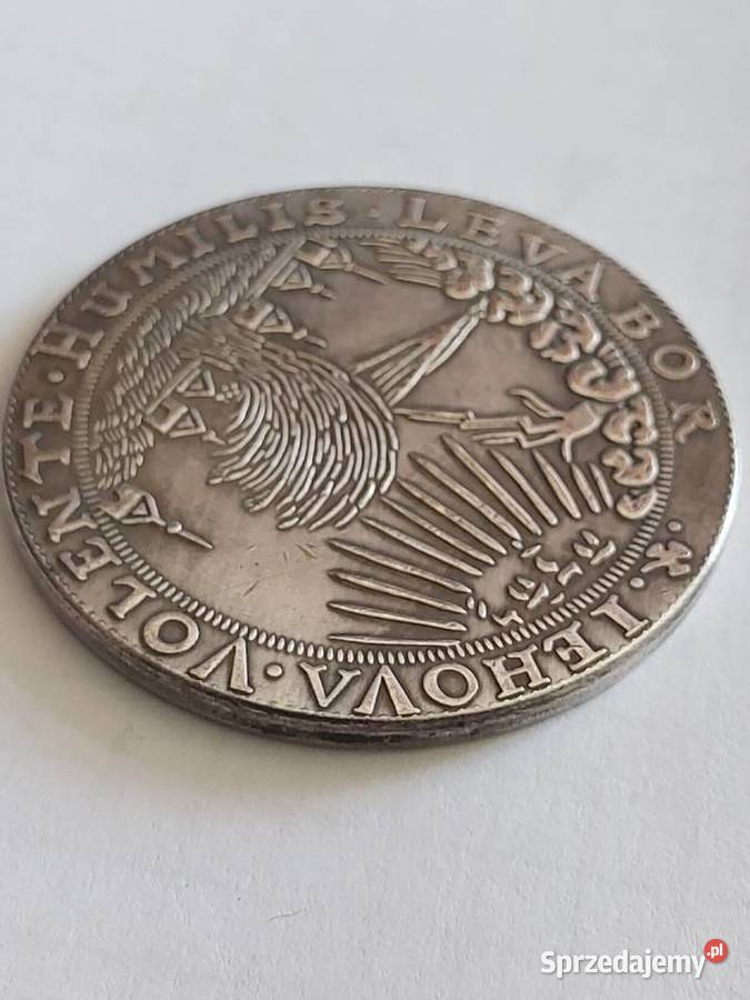 Moneta Talar 1634 Niemcy Kassel imię Boga IEHOVA Ścinawa