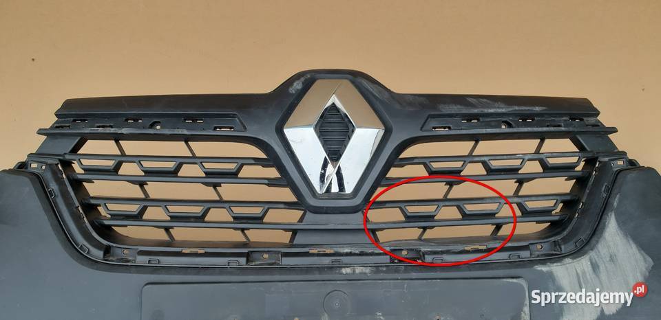 RENAULT KANGOO III 3 ZDERZAK PRZÓD PRZEDNI GRILL Bieleń