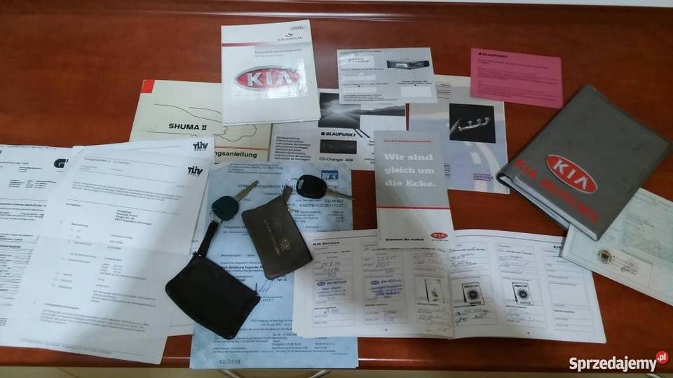 Kia shuma 18 16v Opłacona Sport 115koni reflektory ksenonowe Września