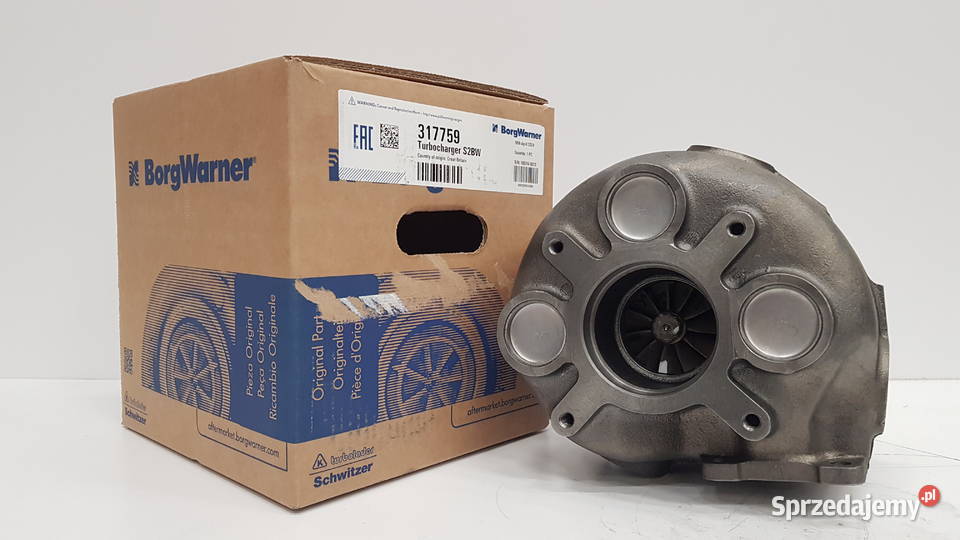 Nowa turbosprężarka firmy SCHWITZER 317759 Siedlce