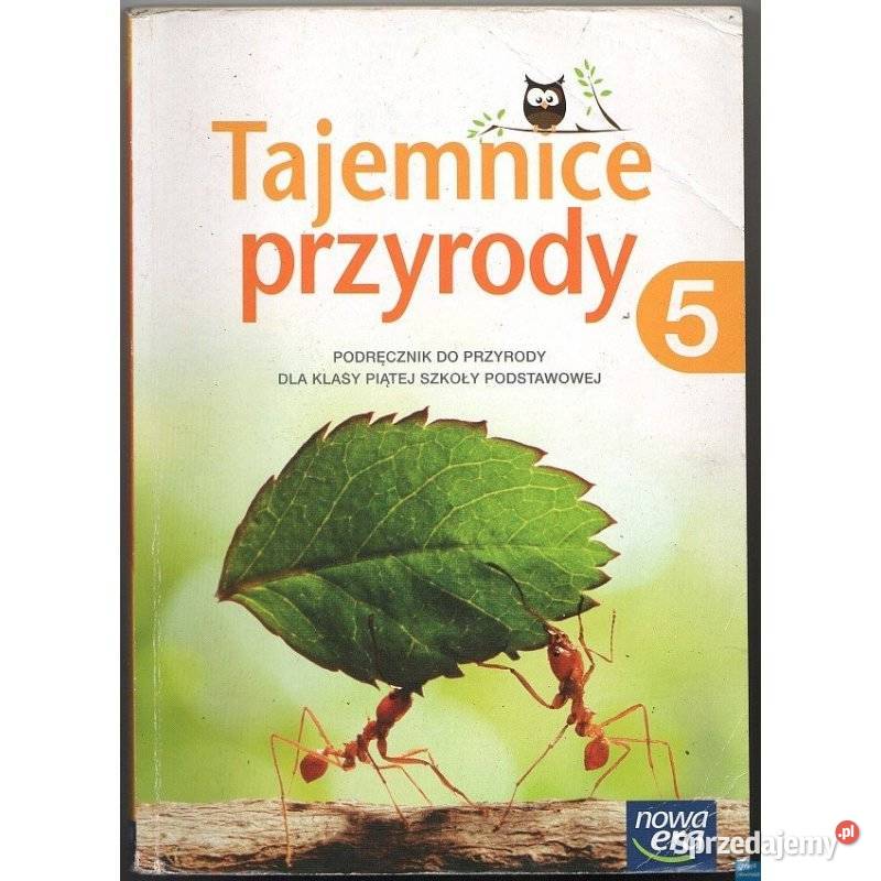 Tajemnice Przyrody 5 Podręcznik do przyrody mazowieckie Siedlce