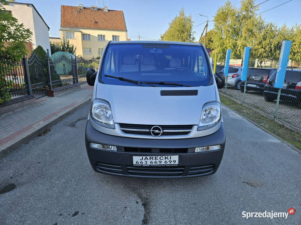 Opel Vivaro Opłacony Zdrowy Zadbany Serwisowany centralny zamek Kisielice