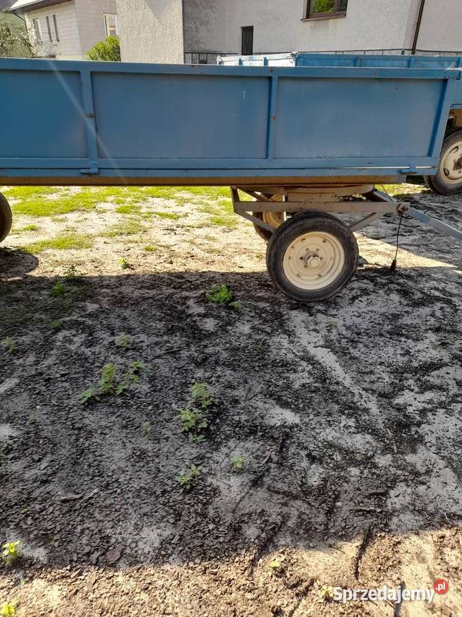 przyczepa sztywna 3t Przyczepy rolnicze Kozłów