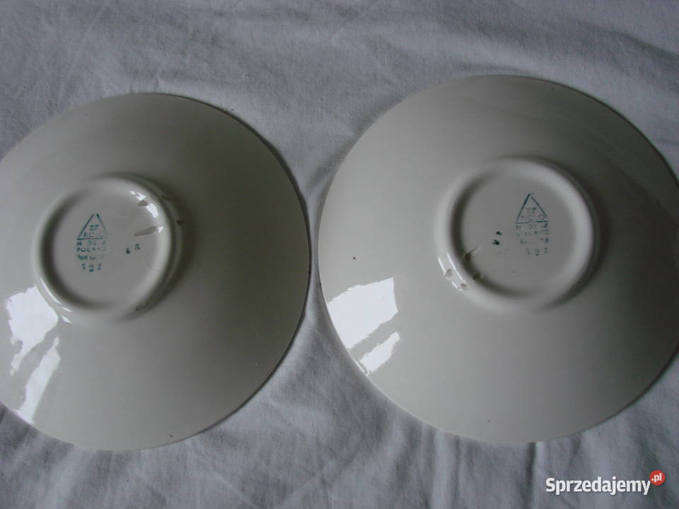 ZF Koło fajansowy talerz Pruszcz Gdański