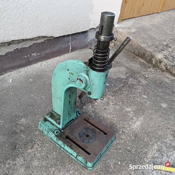 Prasa ręczna garażowa montażowa PRL Szamotuły