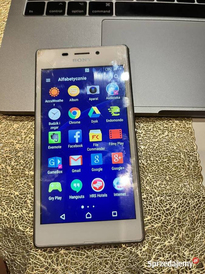 Smartfon Sony XPERIA D2303 biały Sony Siemianowice Śląskie sprzedam