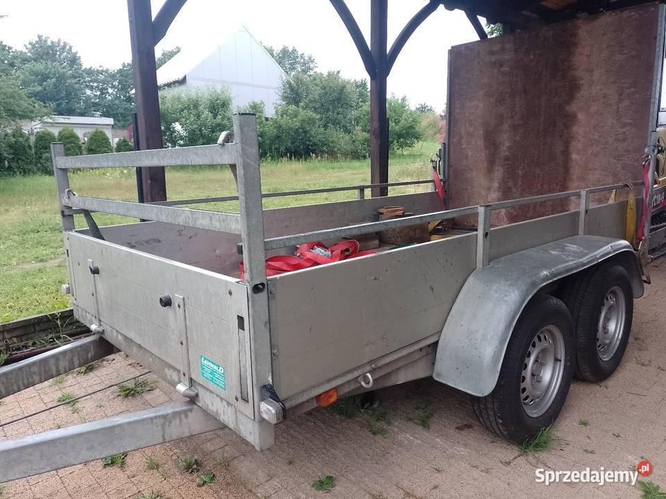 Przyczepa ANSSEMS 2000DMC Rok produkcji 2012 Do samochodów osobowych Piła