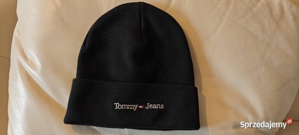 Tommy Hilfiger czapka zimowa czarna oryginalna Bielsko-Biała sprzedam