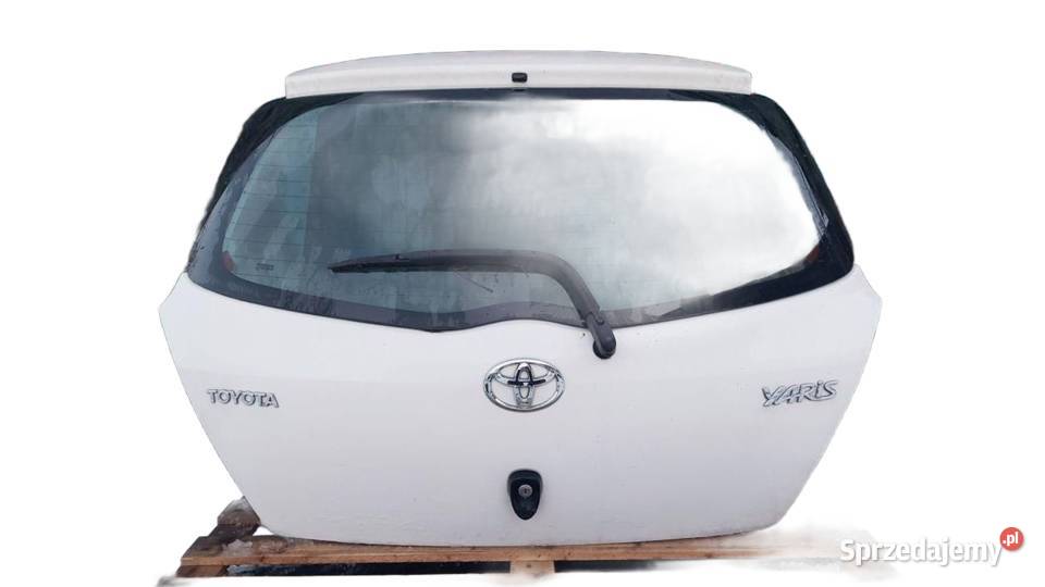 TYLNA KLAPA BAGAŻNIKA TYŁ SZYBA TOYOTA YARIS II Rudziniec
