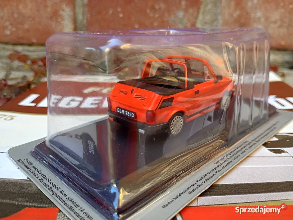 FIAT 126P BOSMAL CABRIO model 143 kultowe auta