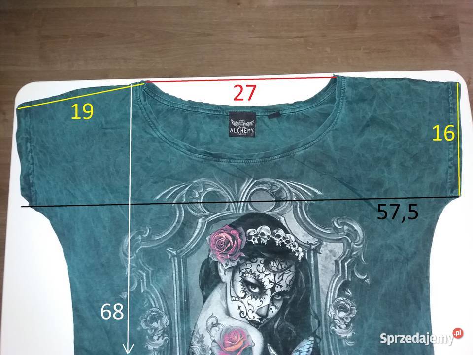 ALCHEMY ENGLAND nowy damski tshirt M mazowieckie Siedlce