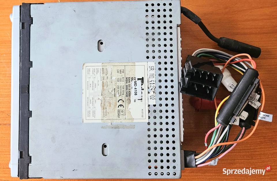 Radioodtwarzacz samochodowy CDMP3 Białystok