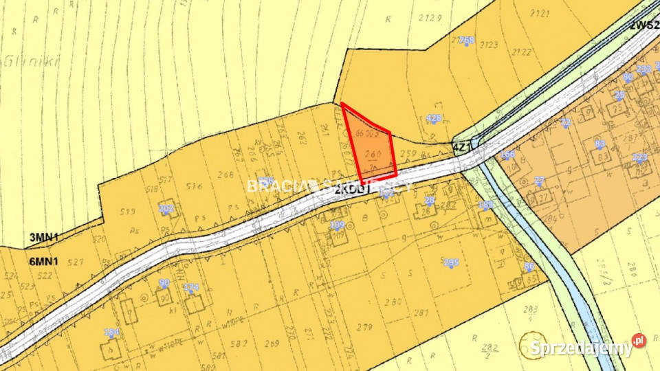 Działka do sprzedania 900m2 Jeziorzany kanalizacja