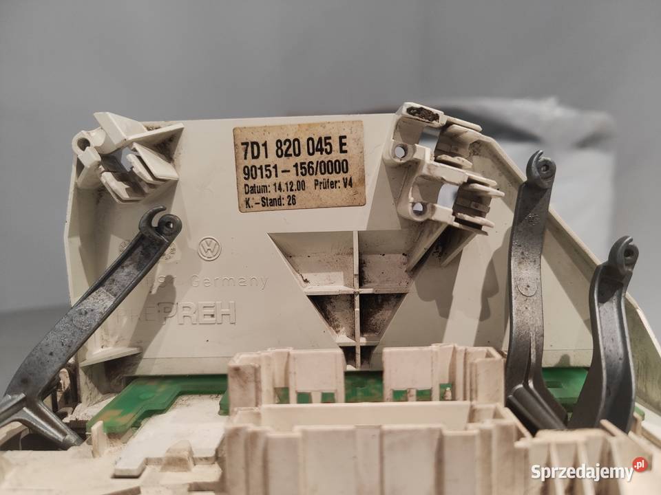 PANEL NAWIEWUKLIMATYZACJA VOLKSWAGEN TRANSPORTER osobowe Panele sterowania, przełączniki Płoty