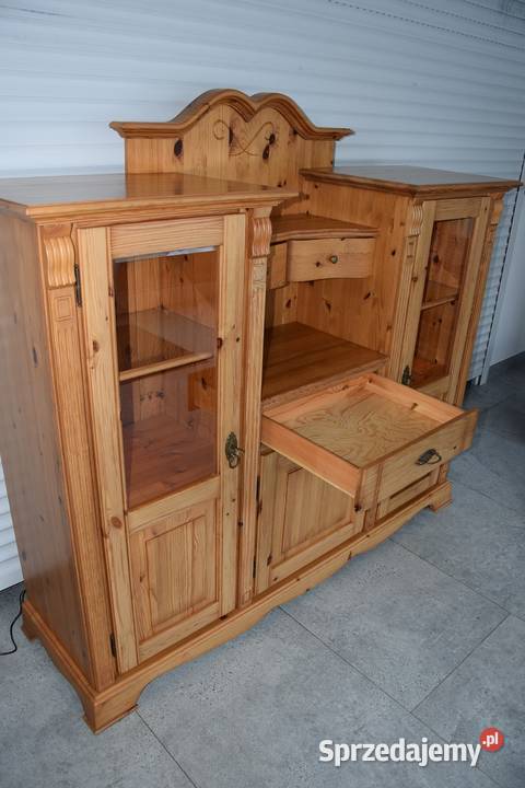 kredens z drewna sosnowego nowy Olsztyn