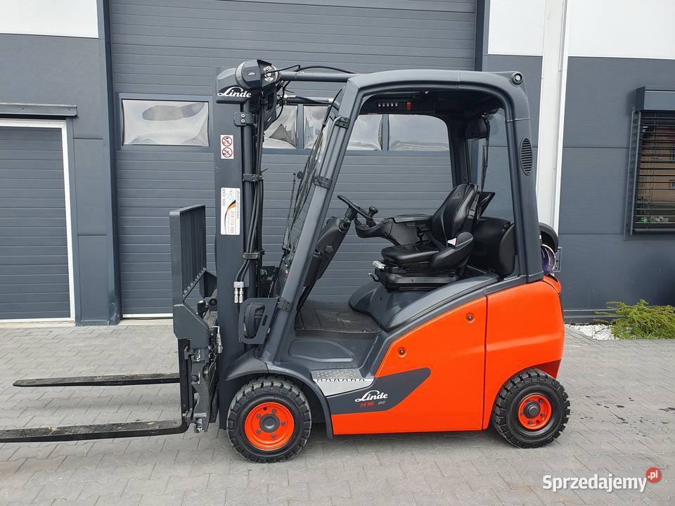 Wózek widłowy LINDE H16T 2021r 2500mtg Triplex małopolskie Proszowice