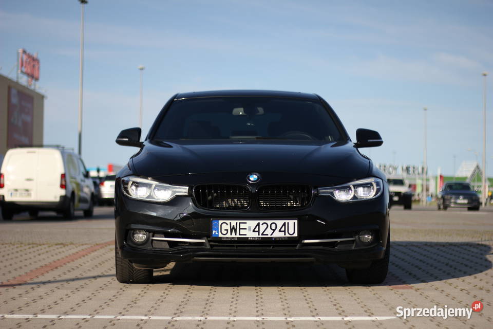 BMW F30 330E SPORTLINE Hybryda plug in 252 skórzana tapicerka Gdynia