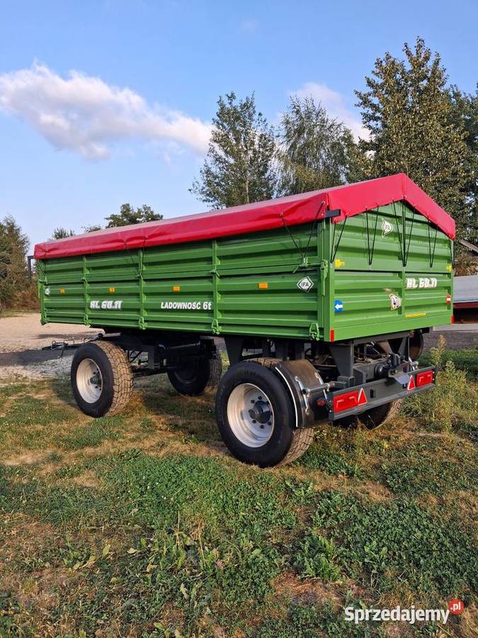 Przyczepa Wywrotka HL 6011 remonty Przyczepy rolnicze