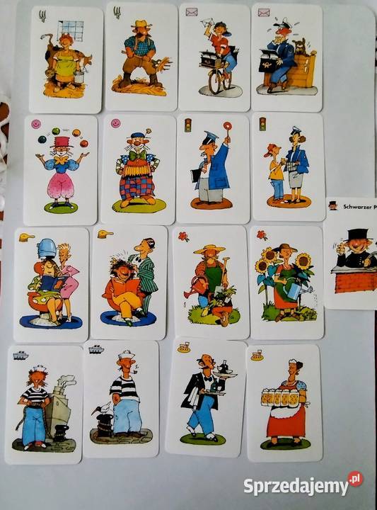 Karty do gry Czarny Piotruś śląskie