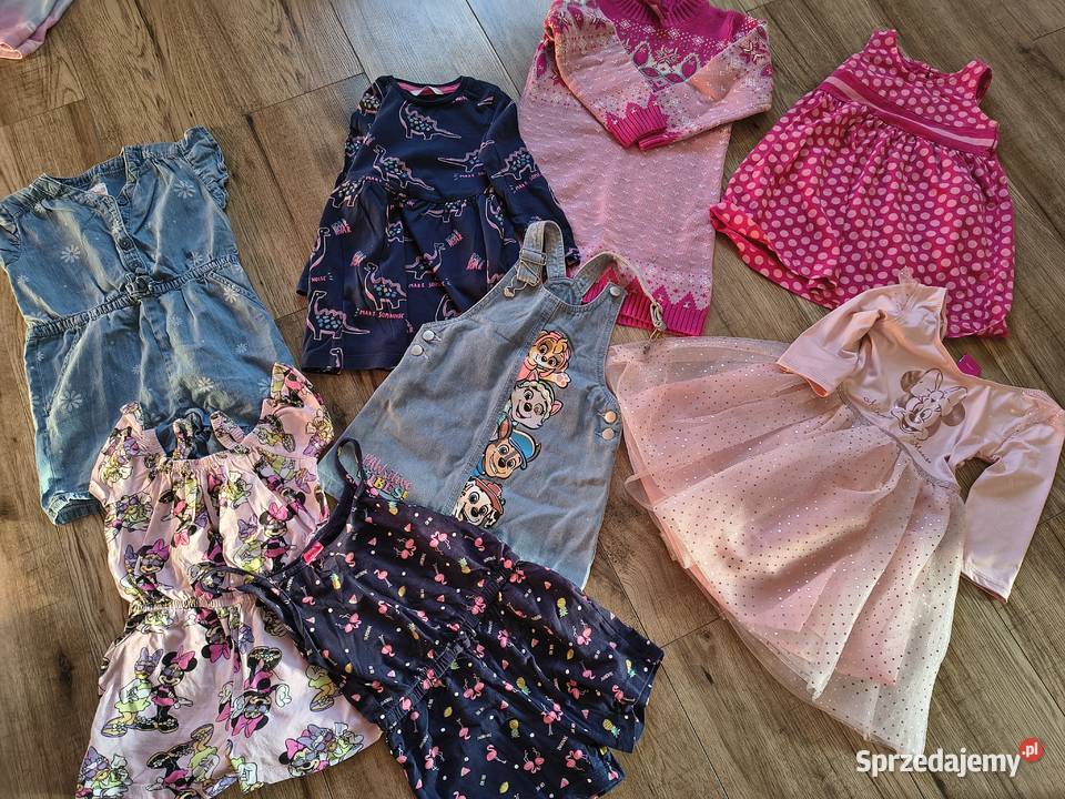 Paka ubranek dziewczynki 23 lata Ełk