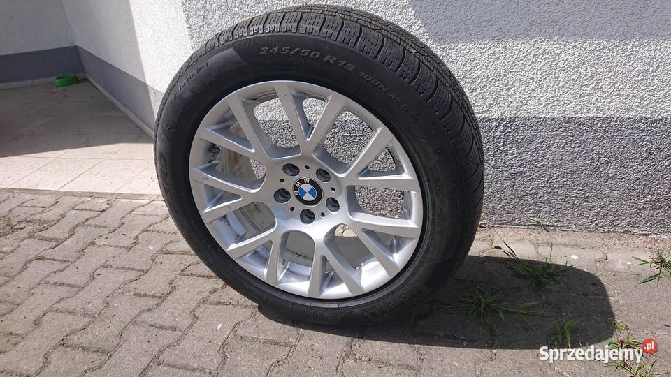 Alufelga BMW z oponą 24550R18 oryginalna zachodniopomorskie Szczecin