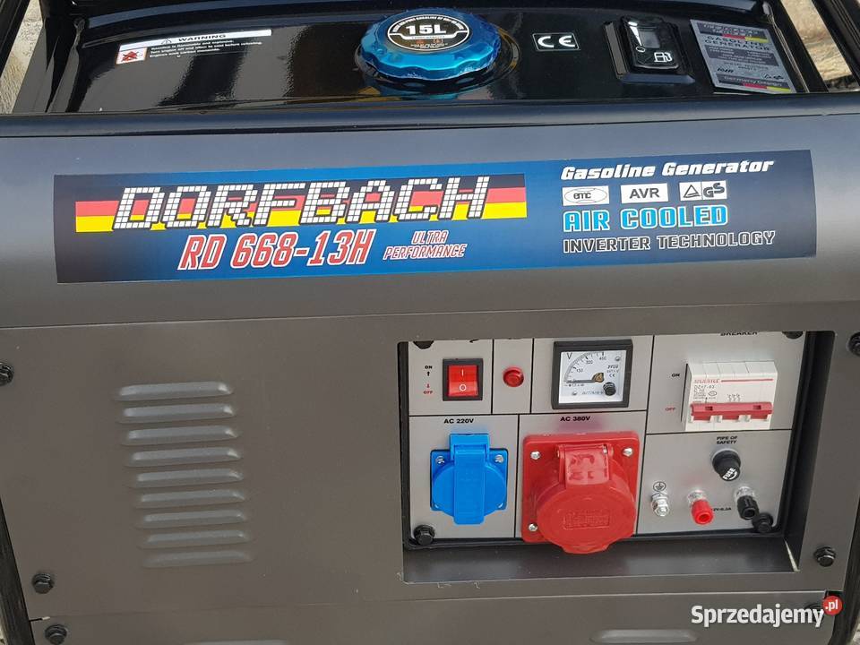Agregat prądotwórczy DORFBACH RD66813H sprzedam