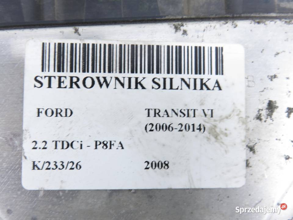 STEROWNIK FORD TRANSIT VI 22 TDCi 8C1112A650CC sprzedam
