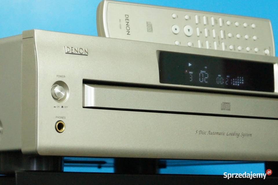 ZMIENIARKA NA 5 PŁYT CD DENON DCM500AE Z PILOTEM Jerzmanowice