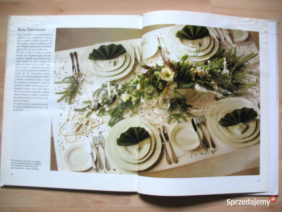 Dekorowanie stołu Yvonne Joosten książka polska mazowieckie Siedlce