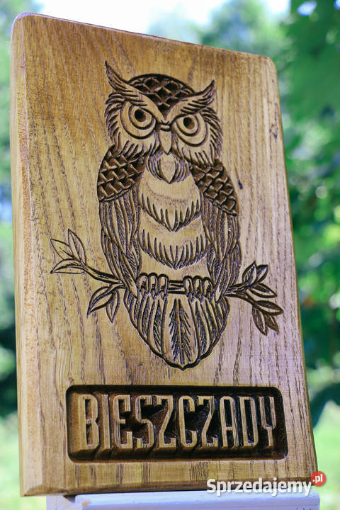 Pamiątka z Bieszczad Bieszczadzka sowa