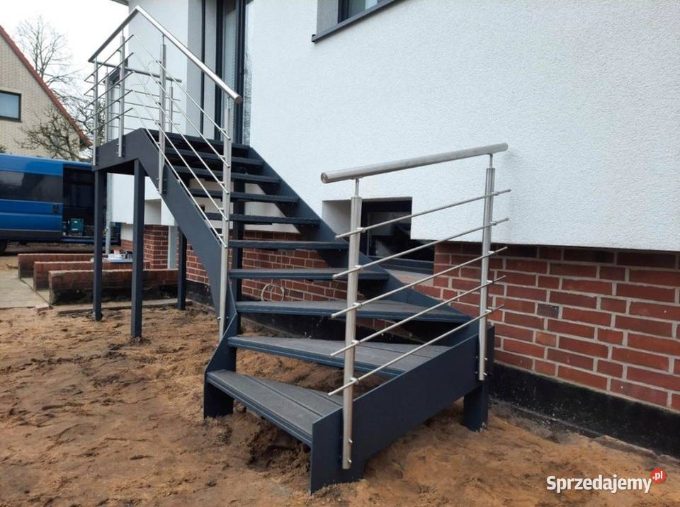 Schody tarasowe schody wejściowe schody loft Poznań