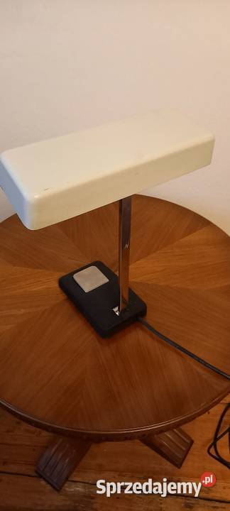 Oryginalna lampa biurkowa proj Egon Hillebrand Skierniewice