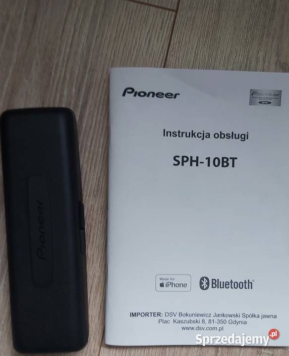Radio z uchwytem na smartfon Pioneer SPH10BT Czechowice-Dziedzice sprzedam