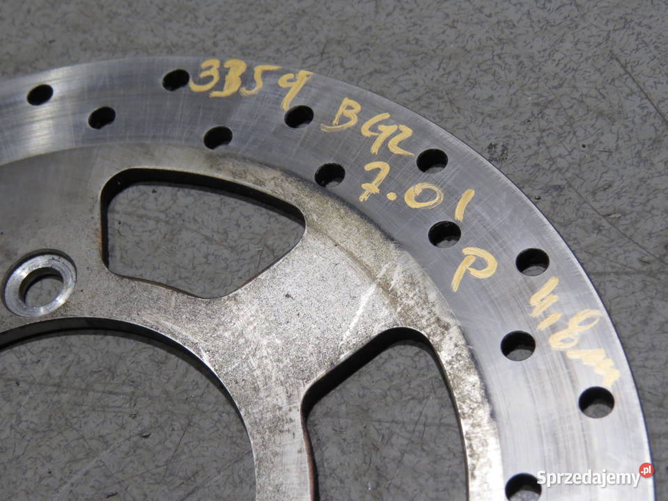 SUZUKI BURGMAN K7 125 150 200 TARCZA HAMULCA Układ hamulcowy Łódź