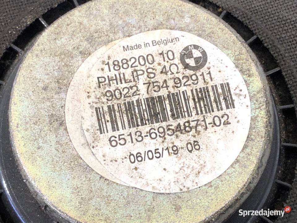 GŁOŚNIKI KOMPLET BMW E87 6954871 Hatchback 0313