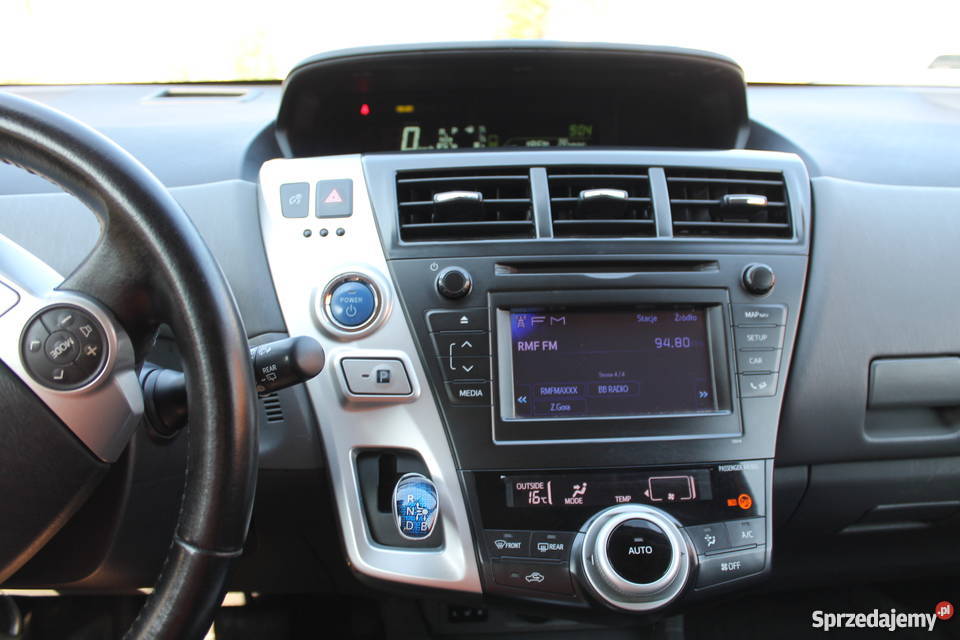 TOYOTA PRIUS PLUS HYBRYDA SKÓRY NAVI SUPER STAN Zielona Góra