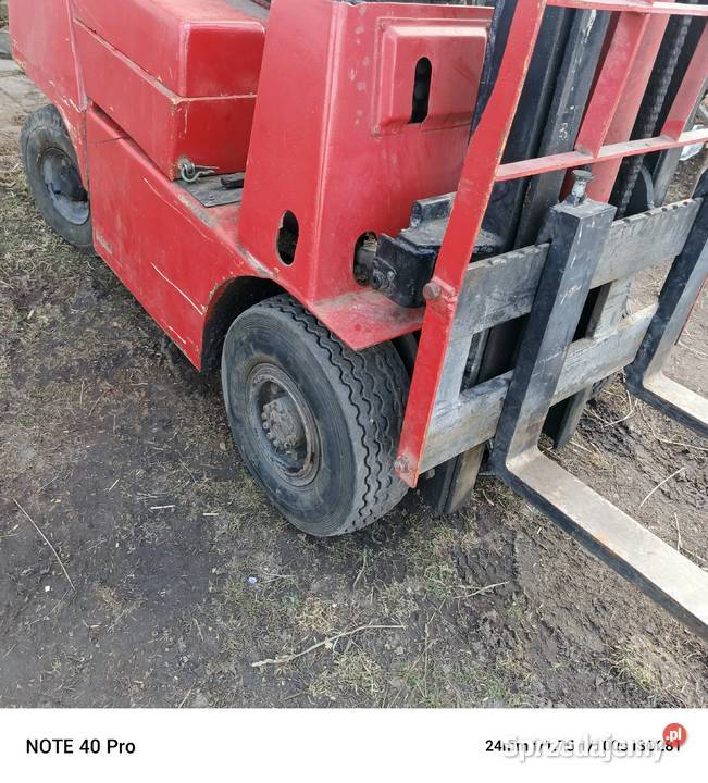 Wózek widłowy Bułgar 3p Perkins podlaskie Zambrów