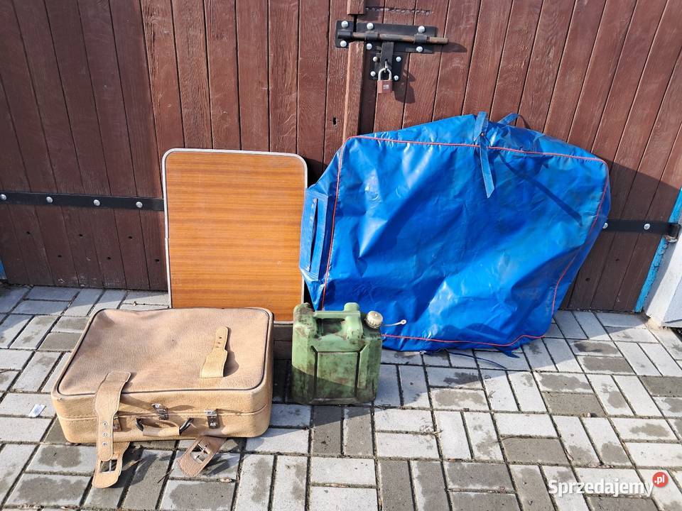 Skarby PRLu Zestaw turystyczny torba na bagażnik Pozostałe Motoryzacja sprzedam