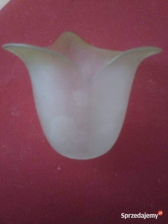 Klosz do kinkietu żyrandolu z PRL Porcelana i szkło