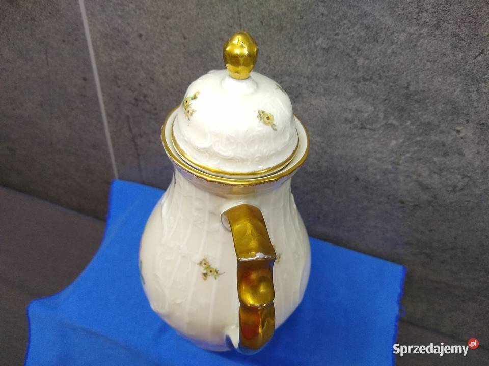 Dzbanek Rosenthal Sanssouci ecru złoto Kalisz