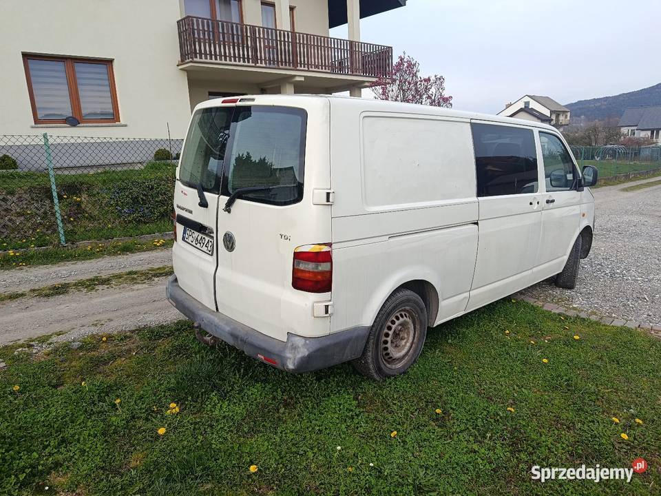 Volkswagen Transporter T5 brygadówka Doka 6 osób małopolskie Mogilany