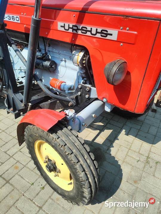 Ursus c360 c355 330 4011 silnik c360 w całości łódzkie
