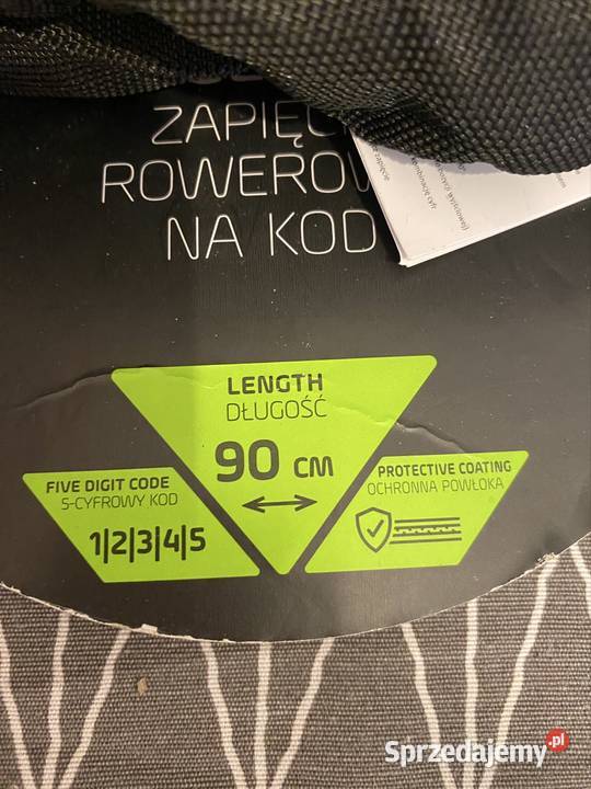 Zapięcie rowerowe na kod Reda