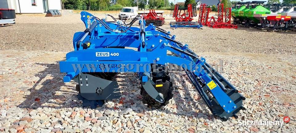 Brona talerzowa Agregat 4m zawieszana ciągana Iława